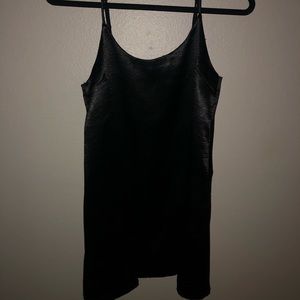 Tank top satin slip dress 🖤